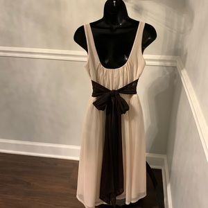 Calvin Klein Blush Tulle Dress Size 4